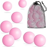 SEEVOR 20 Pack 40mm Table Tennis Balls with Organizer Bag - Colorful Plastic Balls for Ping Pong Games, Party Decor, Crafts & Pet Toys