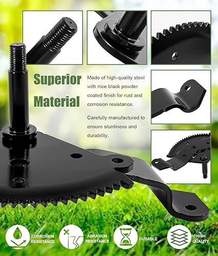 Miniatura 4 de Engranaje sector de dirección AM136297 para John Deere X300 X320 X340 X500 X520 Reemplazo para AM136297 M151206