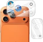 Camera Lens Protector (3 Pack) Compatible with iPhone 16 6.1" & iPhone 16 Plus 6.7" Camera Lens Cover Protection, 9H Tempered Glass, HD Clear Anti-Scratch [Black Edge]