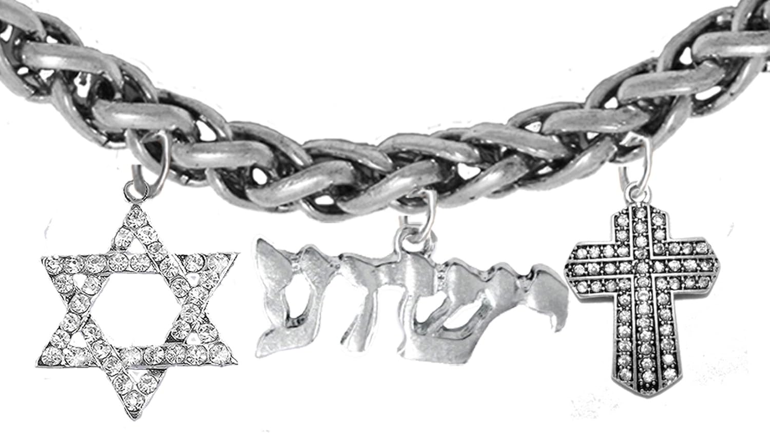 Yeshua Messianic Christian Bracelet, Hypoallergenic, Safe-Nickel, Lead, Cadmium Free, Adjustable Bracelet