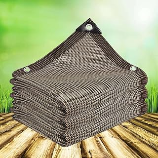 Shade Netting, 90-95% Shading Rate,Shade Net with Grommets,Shade Mesh Tarp Sunblock Bulk UV Resistant for Parking Shed Garden Greenhouse or Kennel,1x2m