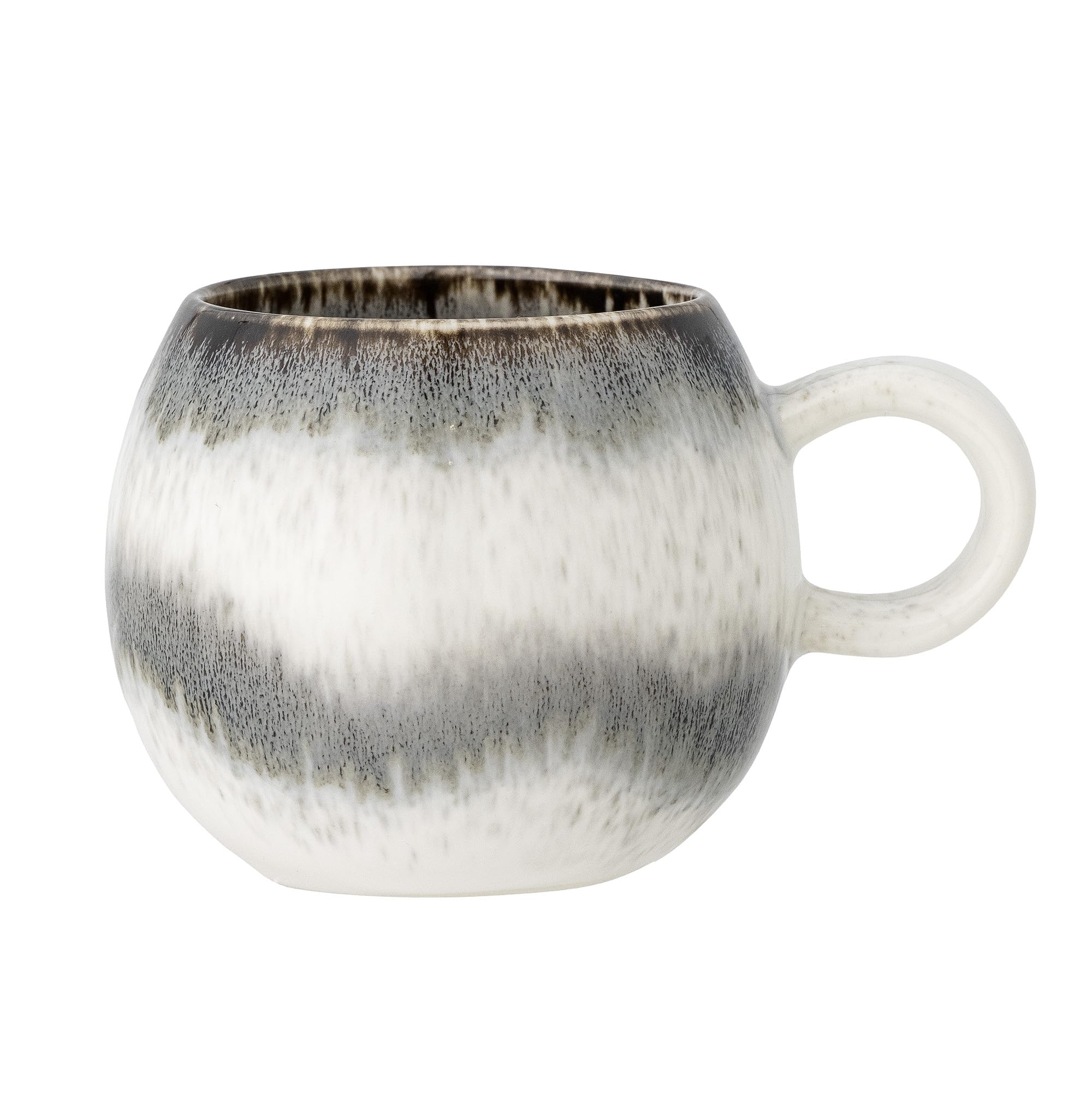 Bloomingville Paula Stoneware Mug, 250ml, Grey, Round, General Use Cup