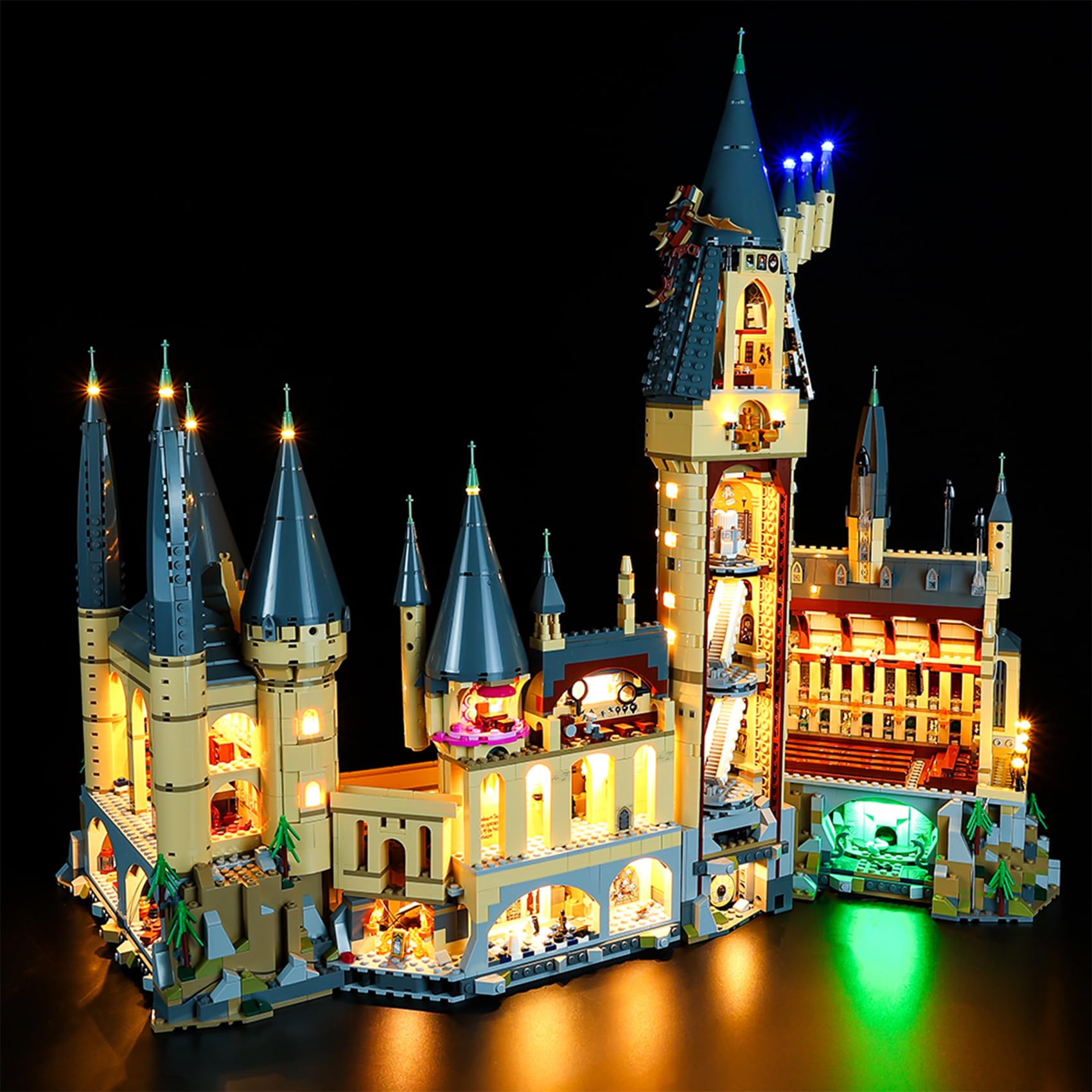 Led Lighting Kit for Harry Potter Hogwart's Castle - Compatible with Lego 71043,Compatible with Lego Sets,NOT Included The Model Set,Enhances Display,Easy Installation,Wonderful Gift,Safe Materials