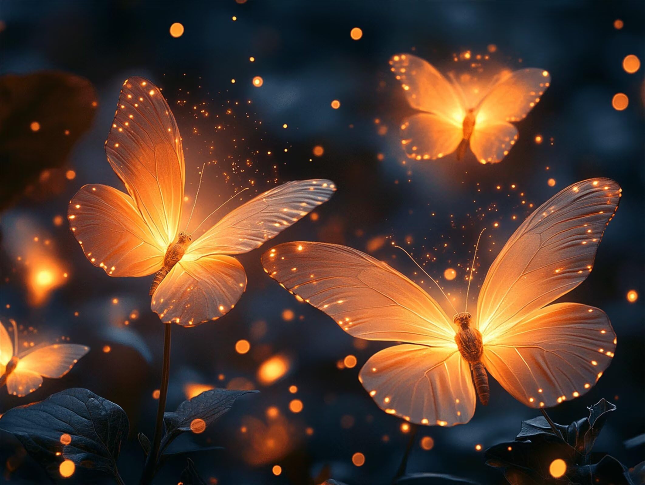 Puzzles 1500 Piezas, Puzzle Madera Mariposas sueño, n-246