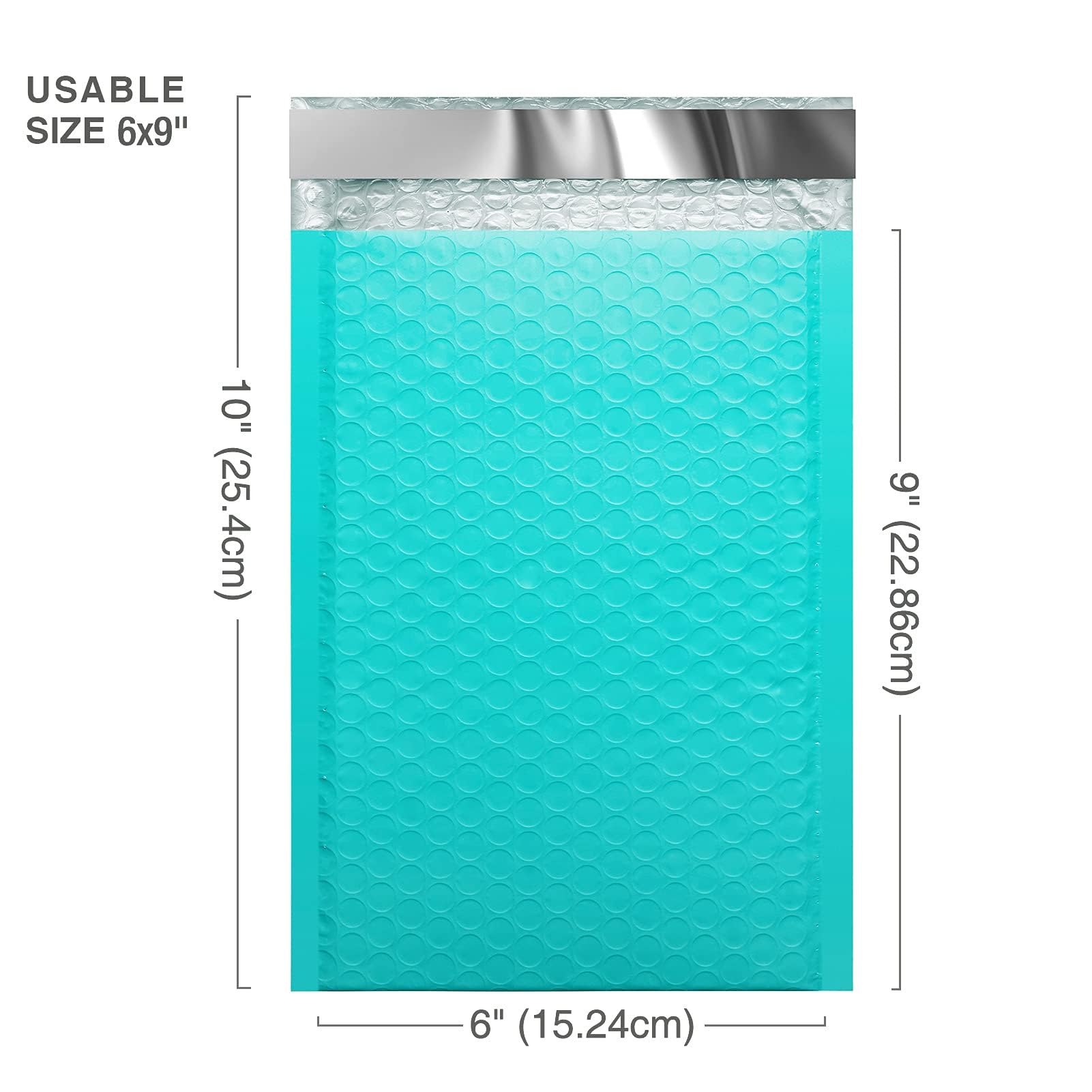 Sobres acolchados A5 15,3 x 22,9 cm colores surtidos 50 uds con forro de burbujas