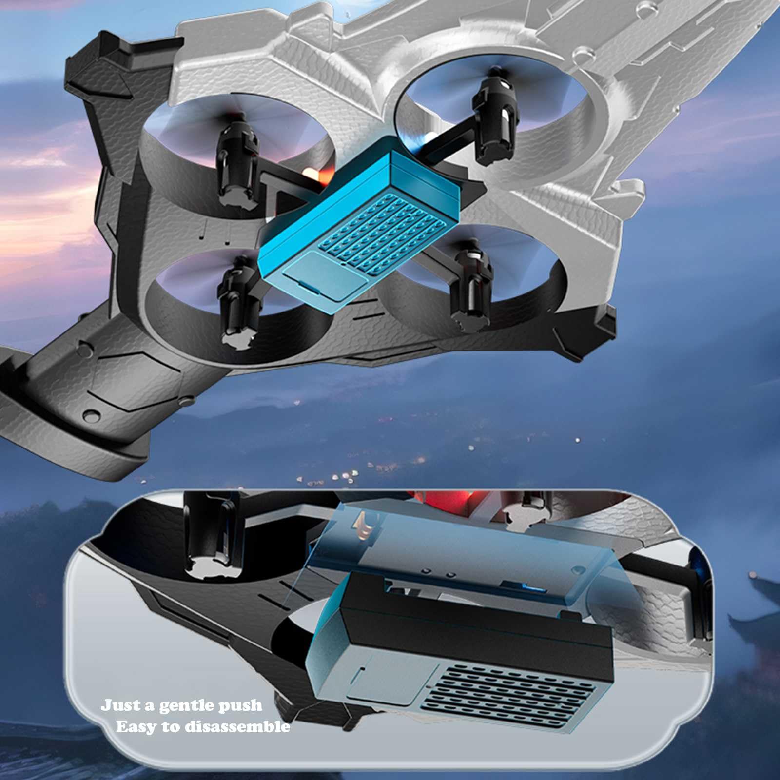 Aliante RC Flying Sword, 23 pollici Nuovo aliante acrobatico Flying Sword telecomandato con controllo a 3 velocità, facile da pilotare, ideale per adolescenti e adulti
