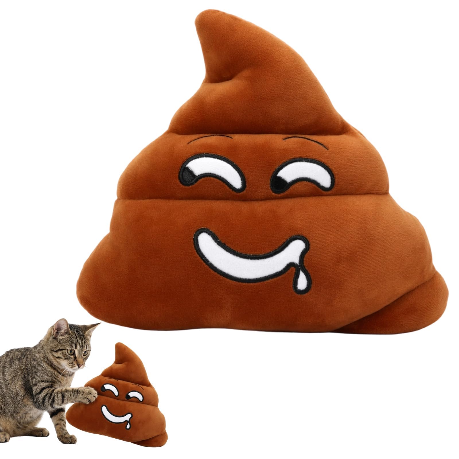 1Pcs Fake Poo, Fake Poo Plush Pillow, Humorous Prank Decoration, Office Pranks and Party Gag Gifts, Novelty Fake Poo Item