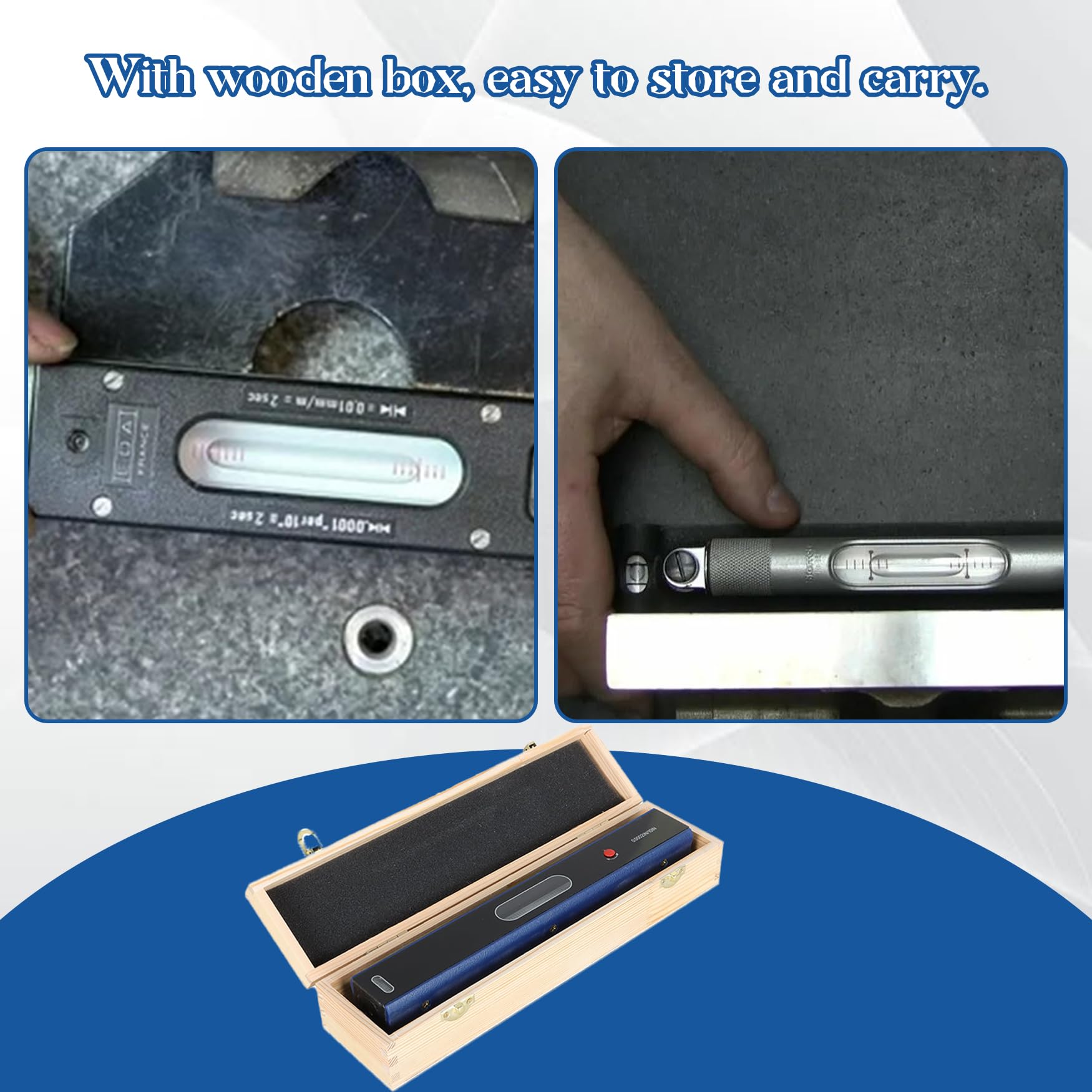 12 Inch Precision Level Accuracy 0.0002 Per 10 Inch