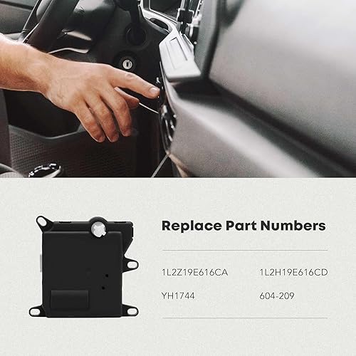 Miniatura 3 de Principal HVAC Actuador de puerta de aire calentador mezcla palancas de puerta para Ford Explorer Expedition Mercury Mountaineer (control de