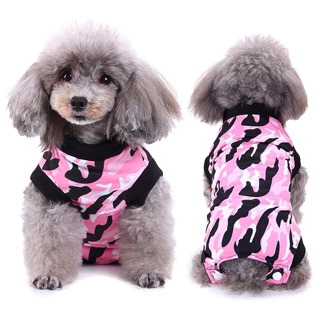 SELMAI Recuperación del Perro Alternativa de Cuello Traje de Cuerpo para Gato Cachorros Caninos Mascota…