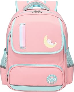 2022 Zaino Scuola Elementare Bambina Bambino, 15 Inch Zaini Bambini per Scuola Materna, Zaino Elementari Traspirante con Astuccio per Bimba Bimbo 3-8 Anni