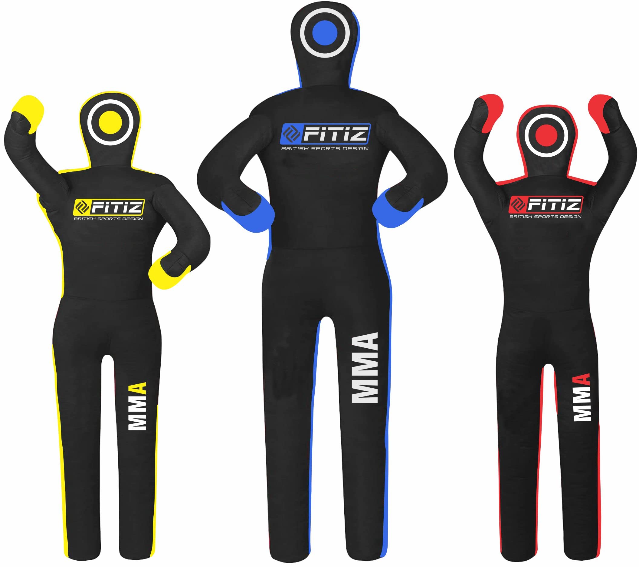 Muñeco de boxeo para artes marciales mixtas (sin relleno) brasileño BJJ JIU Jitsu, posición de pie, chupete de lucha libre, artes marciales, boxeo, karate, entrenamiento