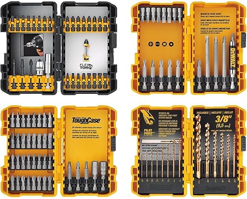 Miniatura 3 de DEWALT Kit de taladro inalámbrico de 20 V MAX* con destornillador/brocas, 100 piezas (DCD771C2 y DWA2FTS100)