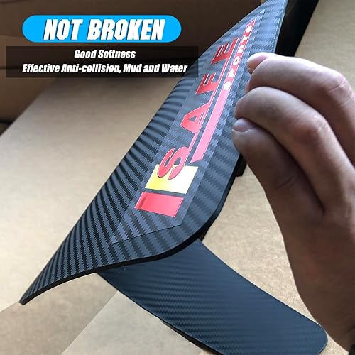 Miniatura 117 de Universal Mud Flaps Fits Most SUVs/MPVs, Not Full-Size SUVs- Standard Size 4-Piece Soft Glue Fenders Splash Guards Set, Heavy Duty Flexible