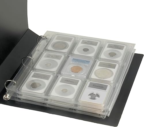 Vista 7 de Ursae Minoris Páginas para soporte de estilo certificado o certificado PCGS, NGC, ANACS, faro, casa de guardia, BCW, Ursae Minoris paquete de dos 18