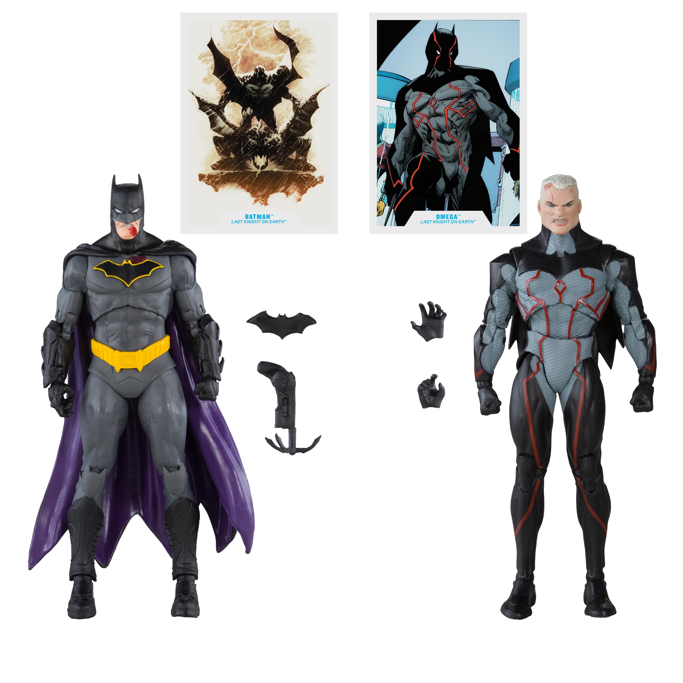 Amazon.co.jp: McFarlane Toys - DC Multiverse - Omega vs Batman 2pk