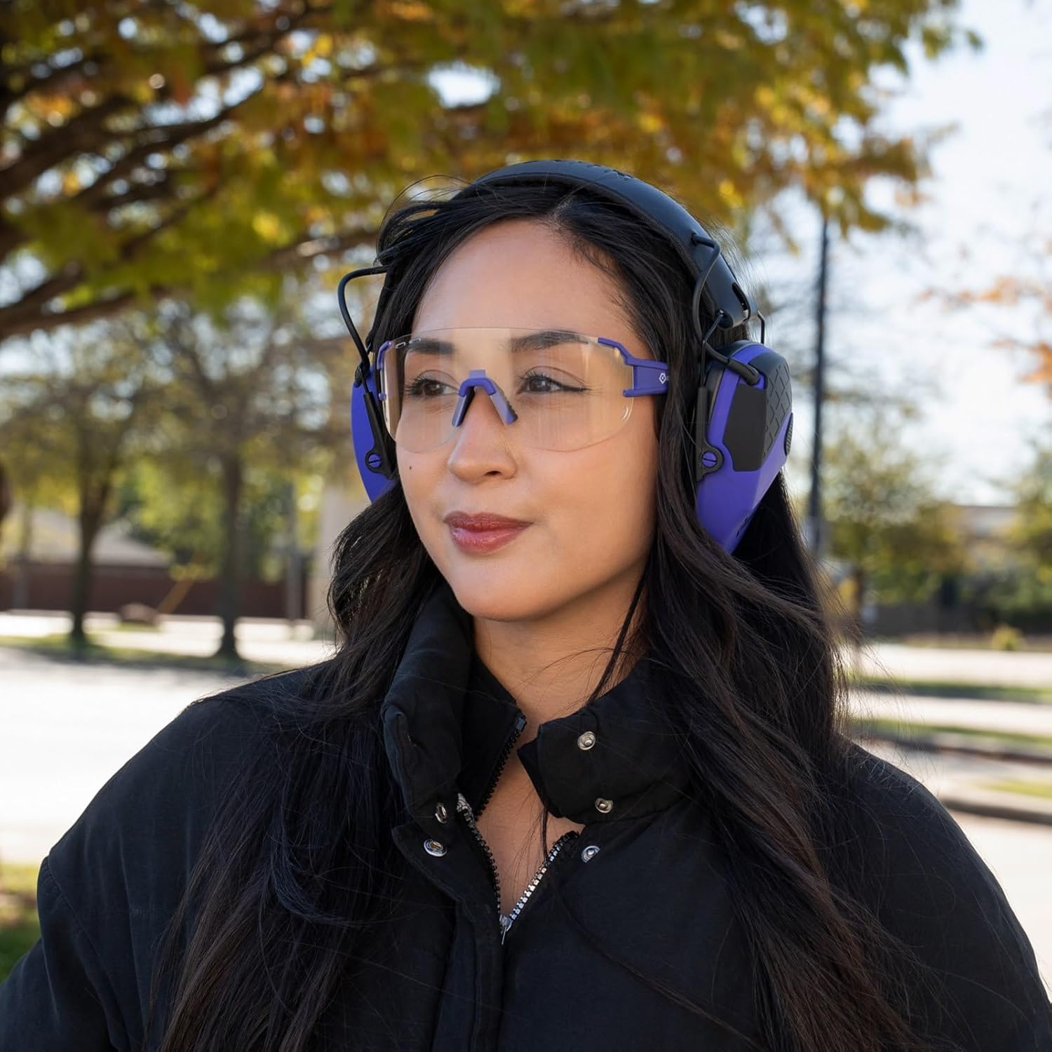 GRITR Electronic Hearing Protection for Shooters - Shooting Range Ear Protection for Noise Reduction w/5X Sound Amplification