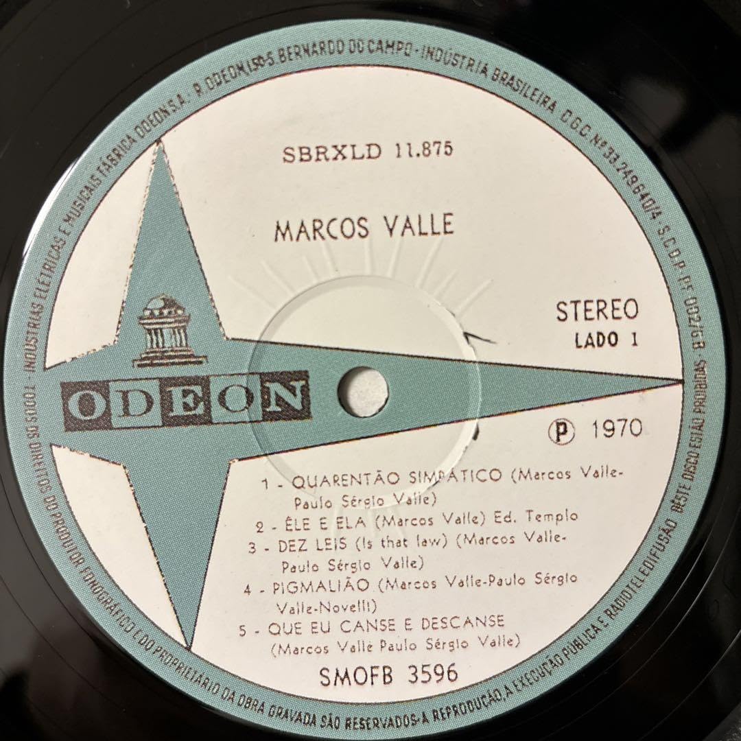 Amazon.co.jp: Marcos Valle レコード 4点セット LP マルコス ヴァーリ 