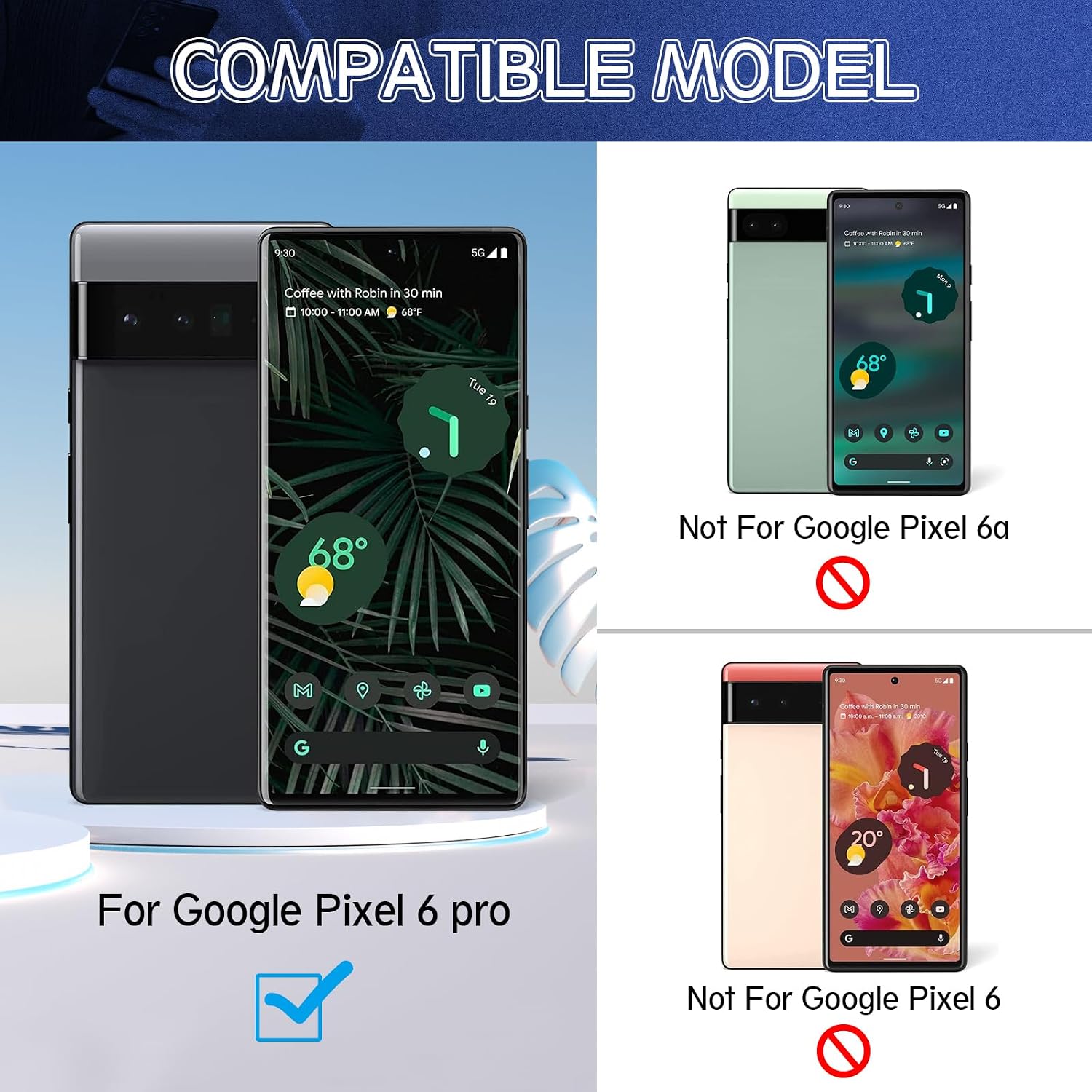 for Google Pixel 6 Pro Fingerprint Sensor Flex Cable Replacement for Pixel 6 Pro Home Buttons Fingerprint Flex Cable Accessories Part