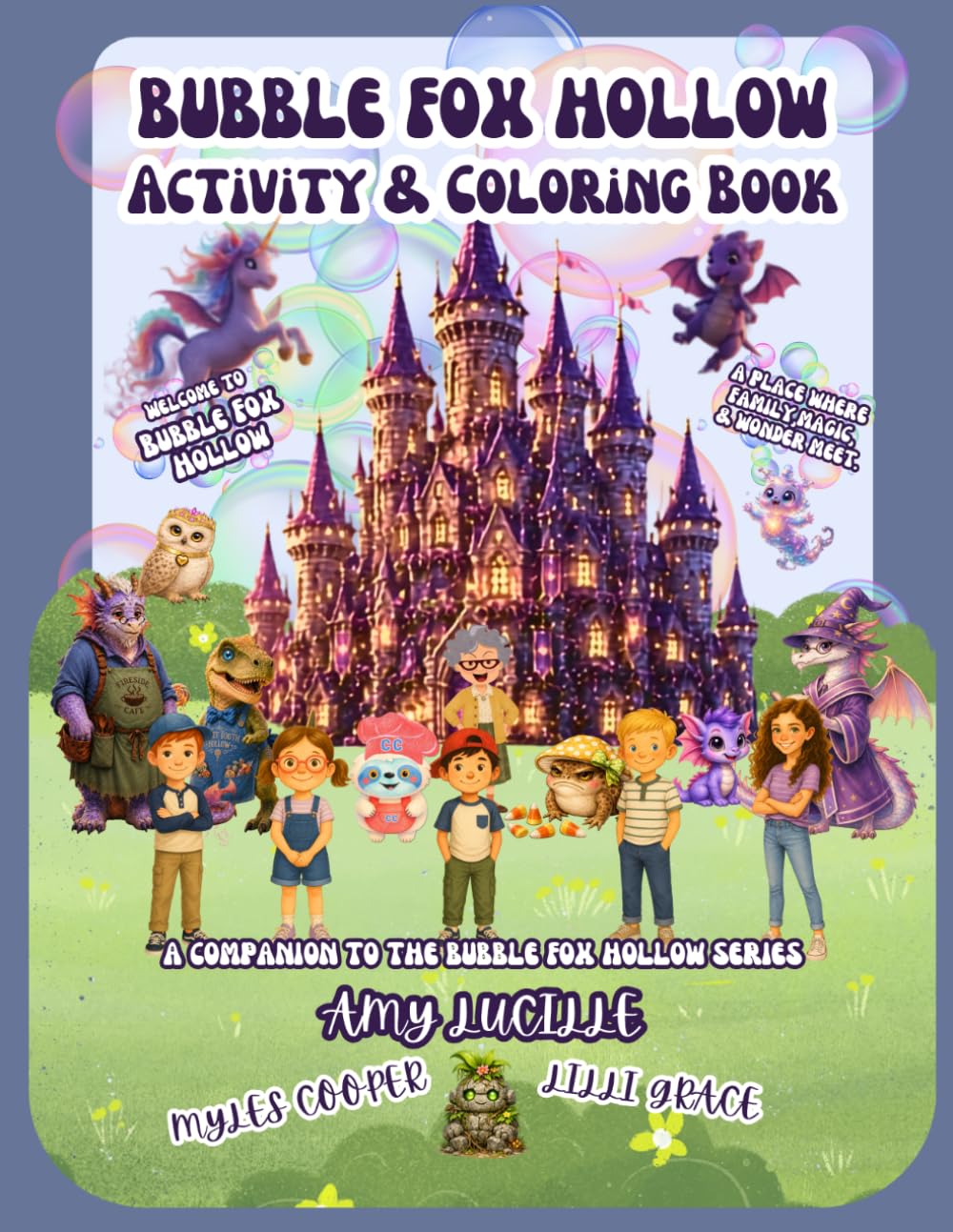 Bubble Fox Hollow Activity & Coloring Book