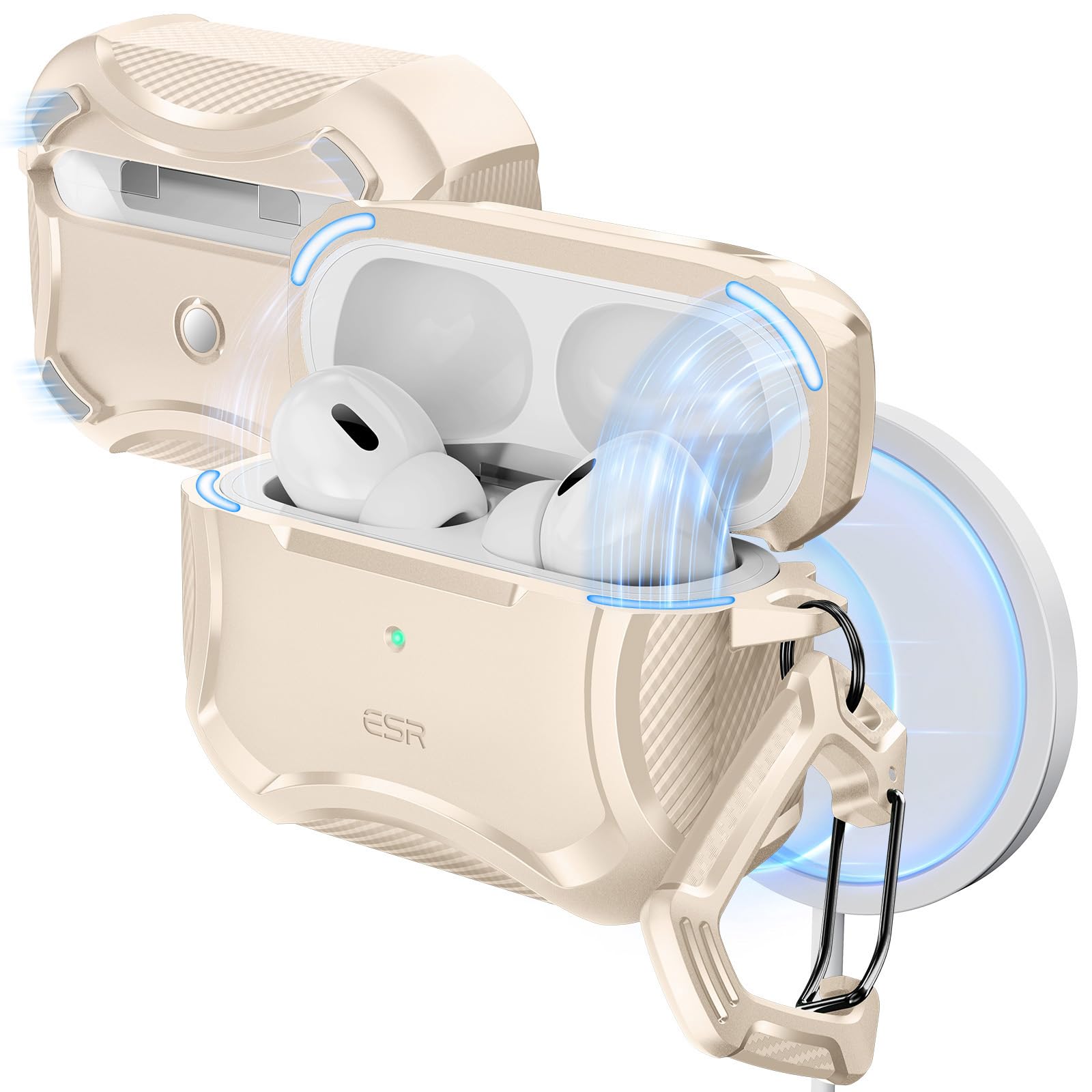 Amazon | ESR AirPods Pro2 ケース MagSafe対応 AirPods Pro 第2