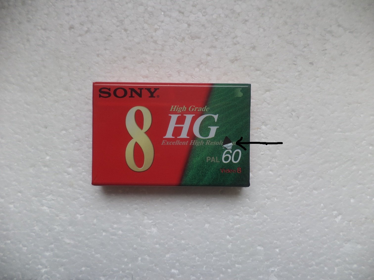 Sony P5-60 HG Video 8 Cassette 60 Min