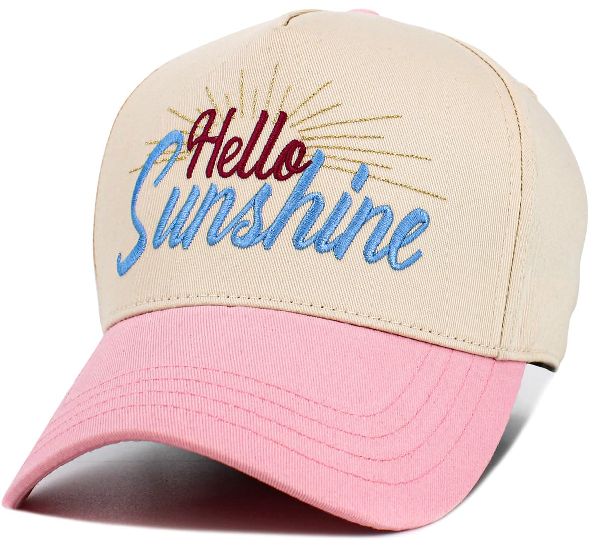 Vacation Beach Camping Womens Baseball Cap Distressed Vintage Unconstructed Embroidered Patch Hat