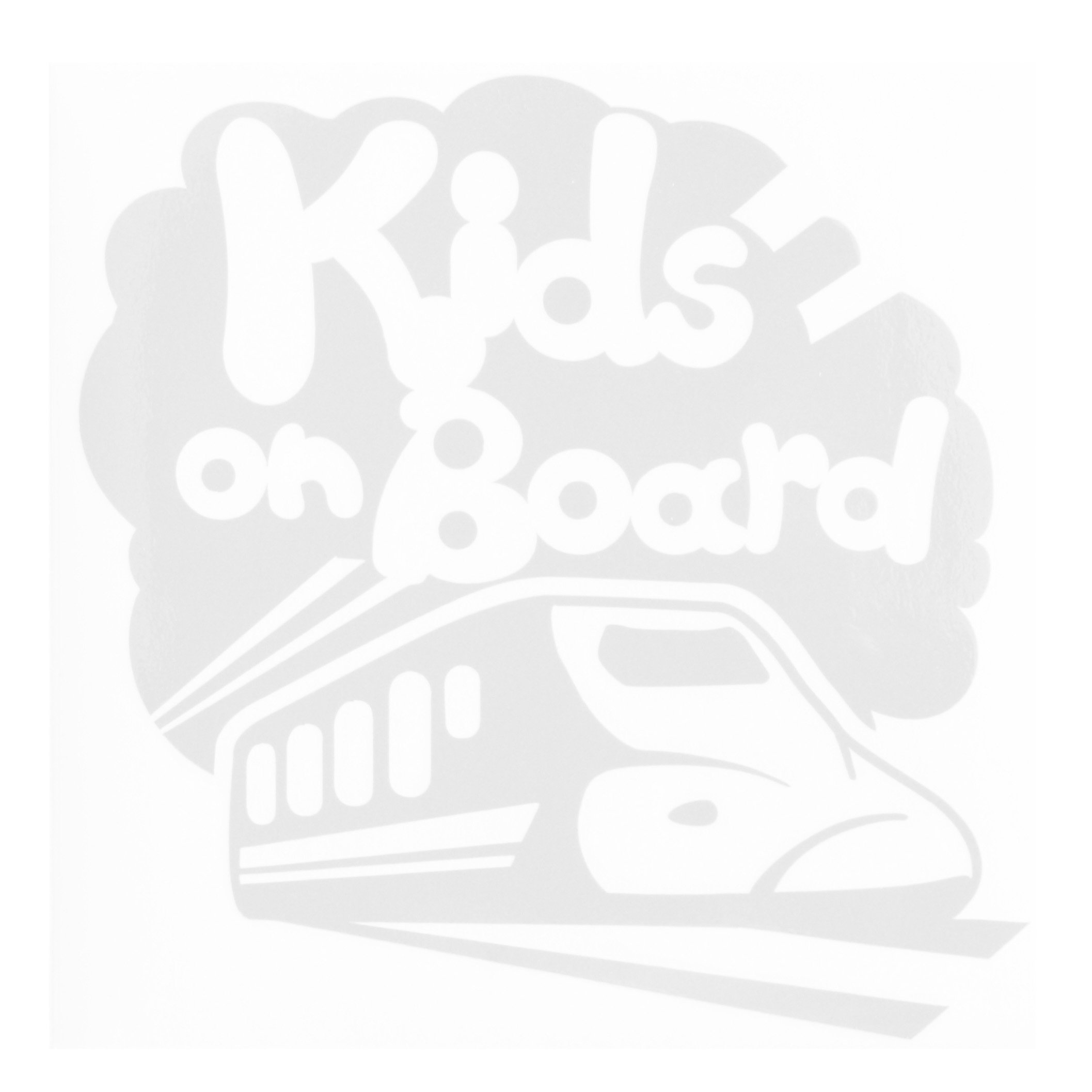 Amazon | ホワイト（白） Kids on Board〈新幹線 shinkansen