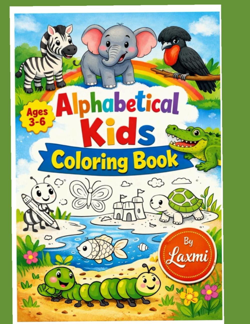 KIDS COLOURING BOOK: ALPHABETICAL ORDER