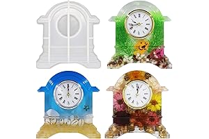 Versatile Resin Clock Molds for Stunning Home Decor