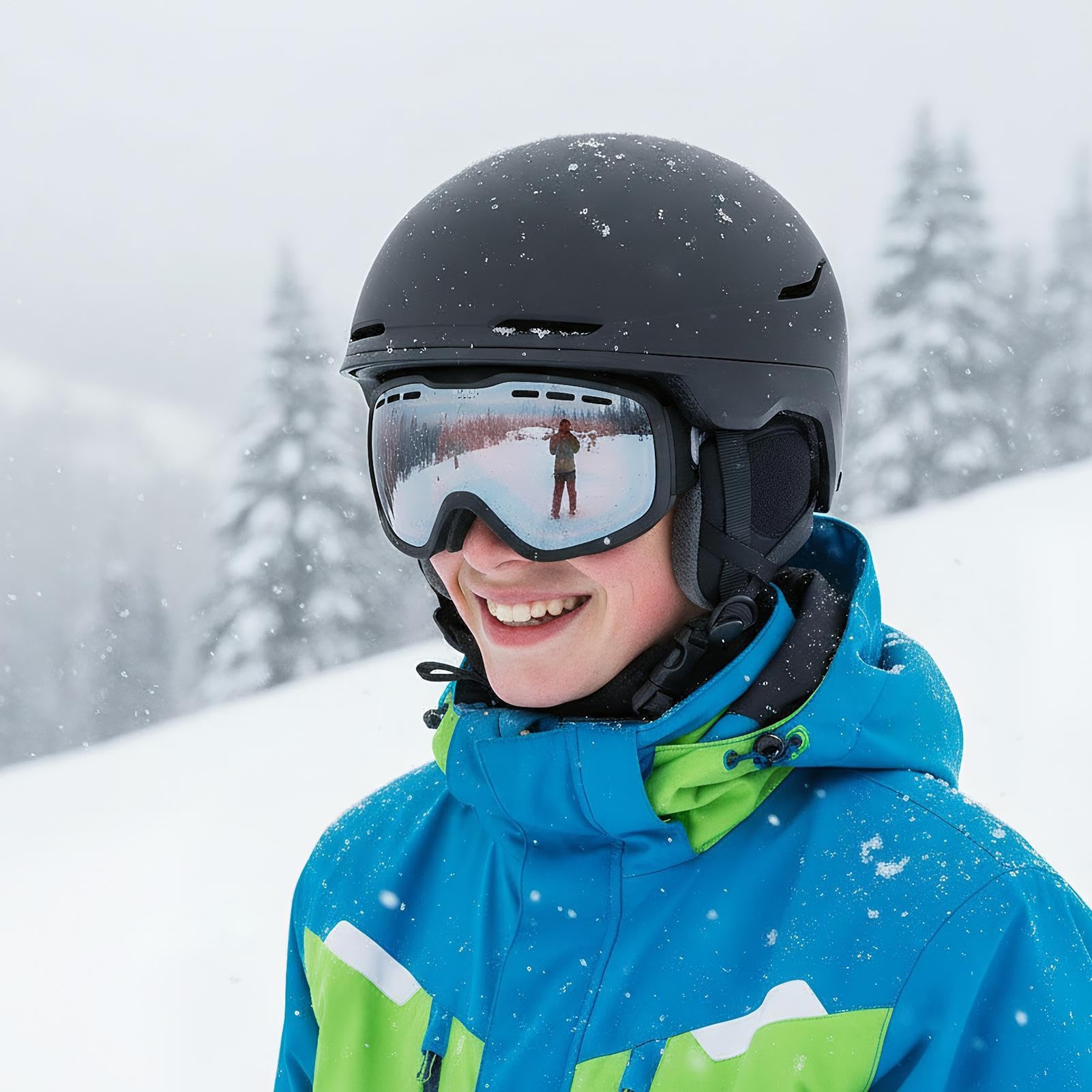 Młodzieżowy kask narciarski, regulowana, nadająca się do prania, ochronna, kask rowerowy, do snowboardu, piłki nożnej, łyżwiarstwa, wyścigów, zimy, dorosłych, kobiet, mężczyzn