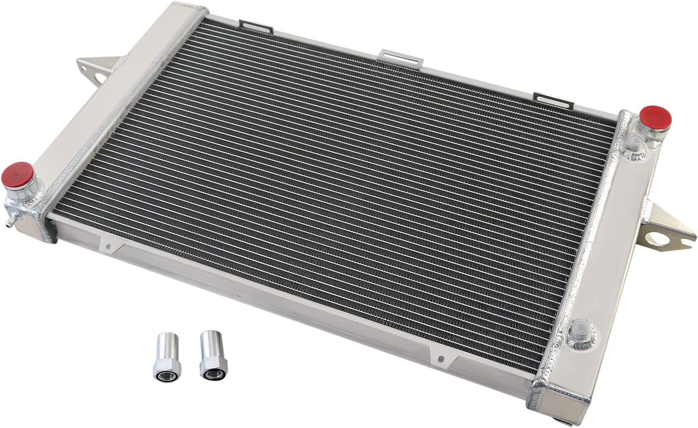 2 Rows All Aluminum Radiator for 1998-2004 Volvo C70 V70 S70 Sedan, 2.3 2.4 L5 Engine, 1999 2000 2001 2002 2003