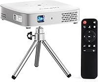 Caydo M1C Rechargeable DLP Art Projector with Drawing App, 4K Support, Portable Tracing for Canvas & Cookies, 100" Display