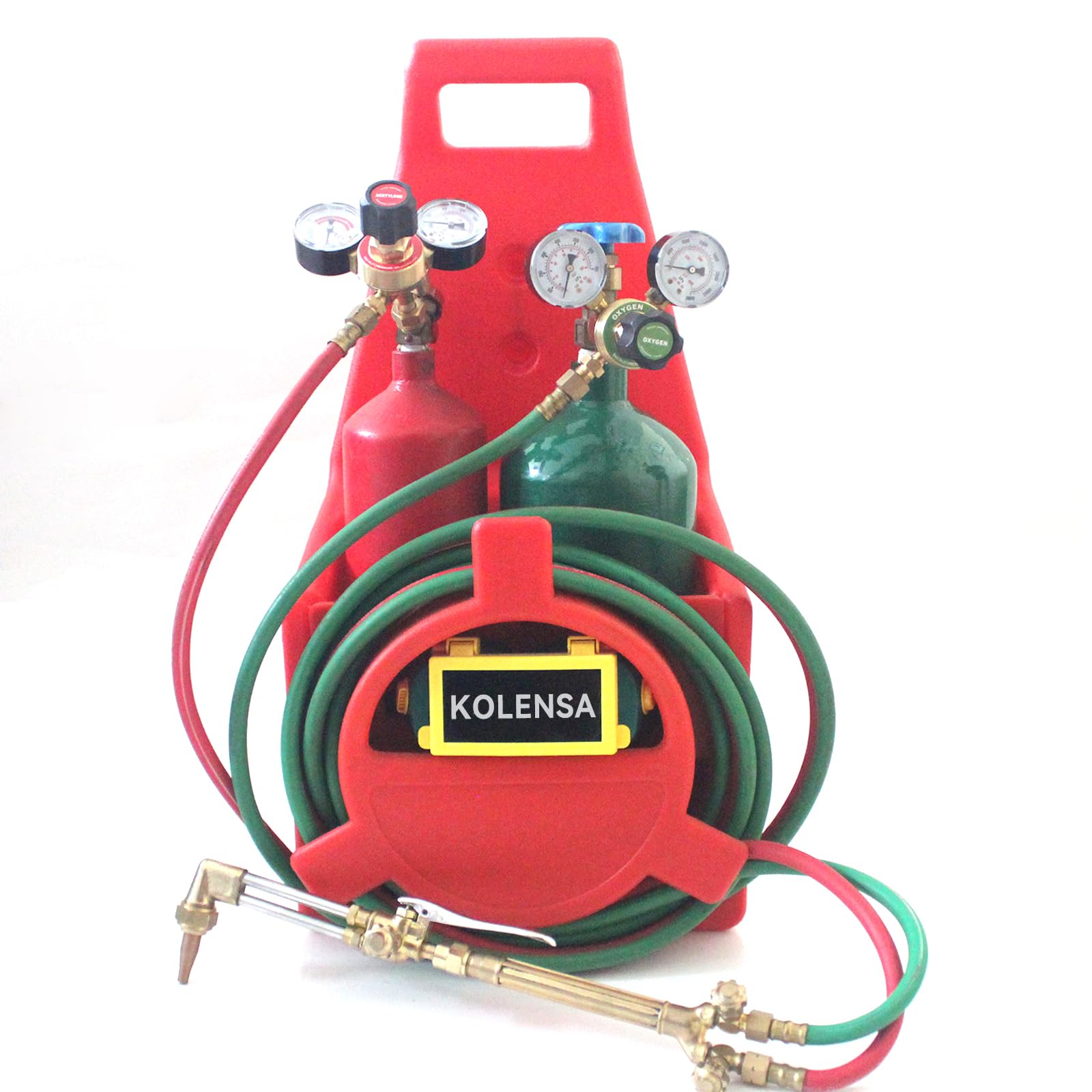 Dual Welding Gas Regulators - Oxygen & Acetylene Combo -4 Dual Welding Gas Regulators - Oxygen & Acetylene Combo -4