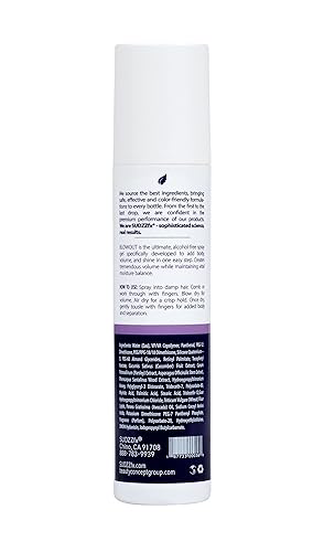 Miniatura 2 de SUDZZFX Spray fino para el cuidado del cabello para hombres y mujeres, gel voluminizador y espesante para todo tipo de cabello, 8 onzas líquidas