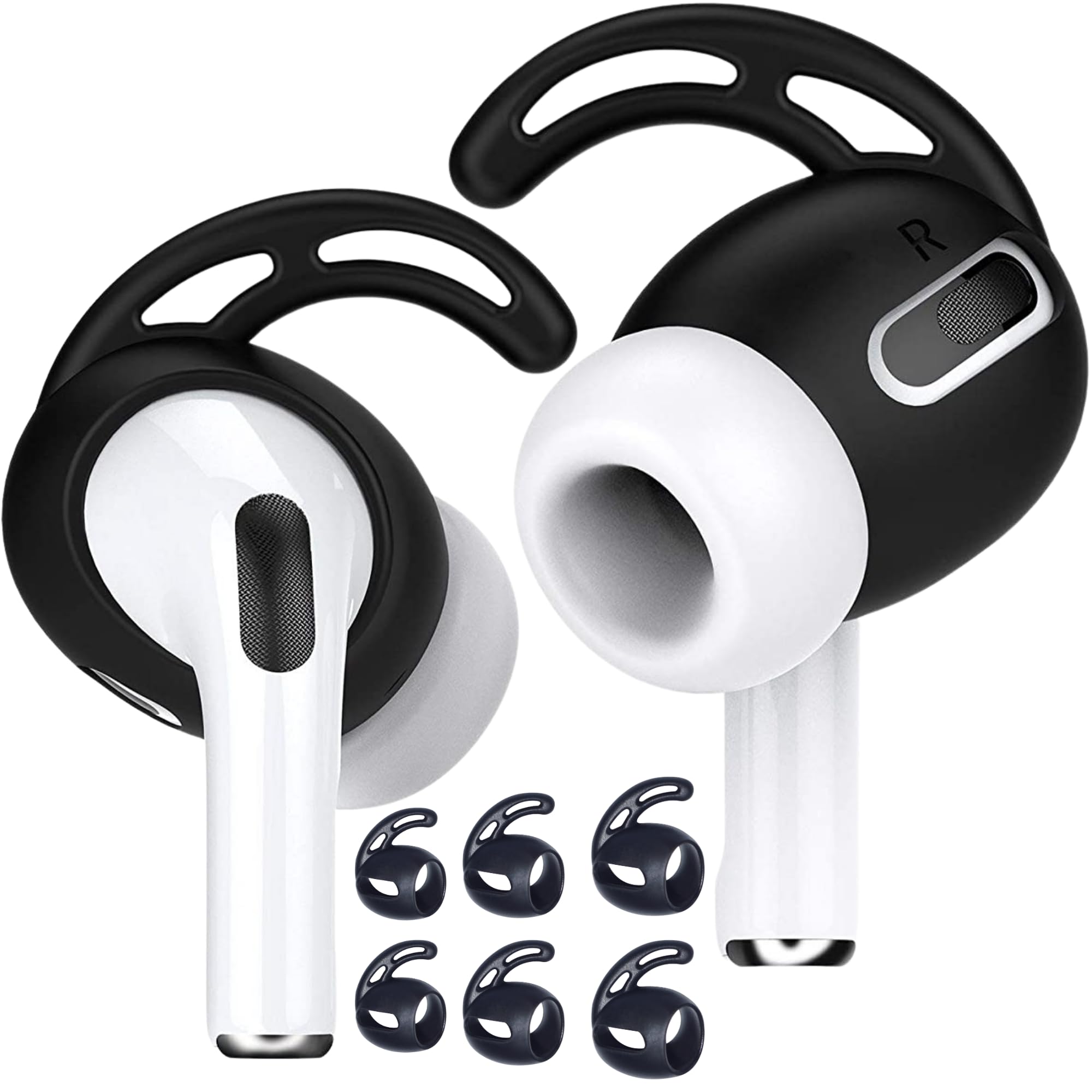 AirFIT Ganci Auricolari Per AirPods – Supporto Scorrevole Antismarrimento