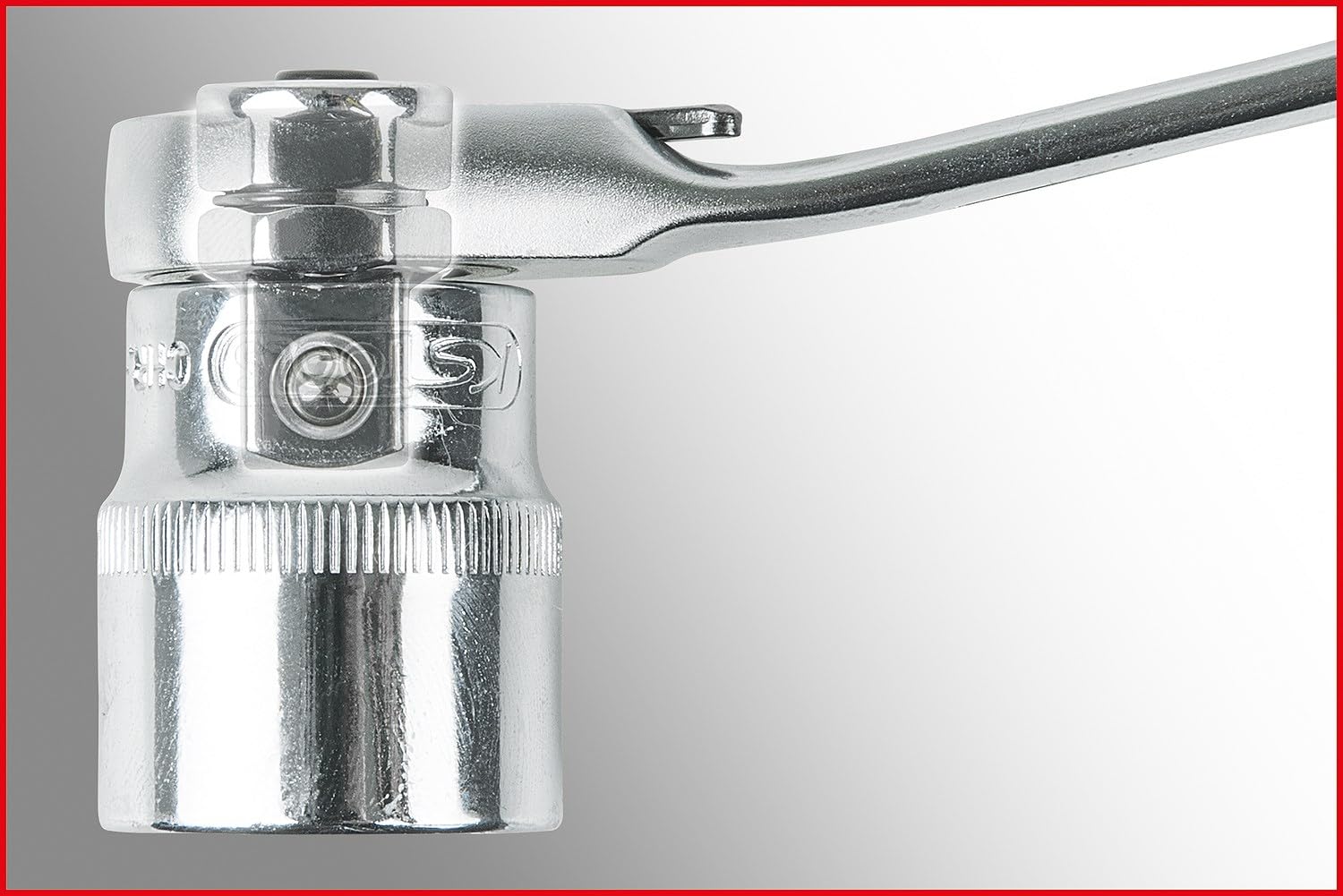 KS Tools 503.4666 GEARplus Zestaw kluczy płasko-oczkowych z grzechotką, przełączalnych, 16-szt