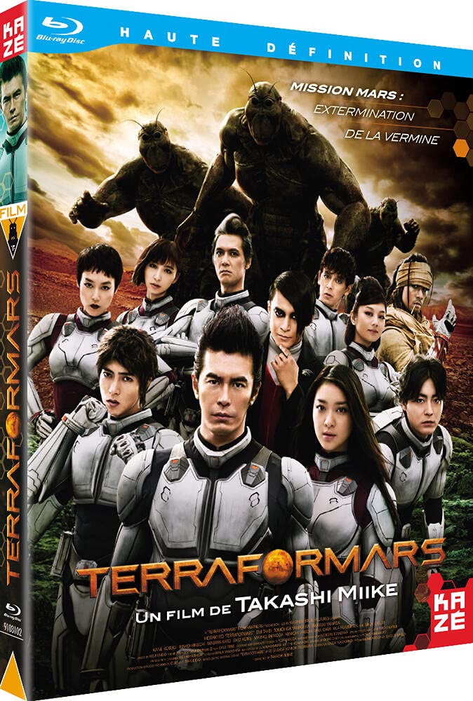 Terra Formars: Le Film en formato Blu-ray para noches de cine de ciencia ficción japonesa en casa