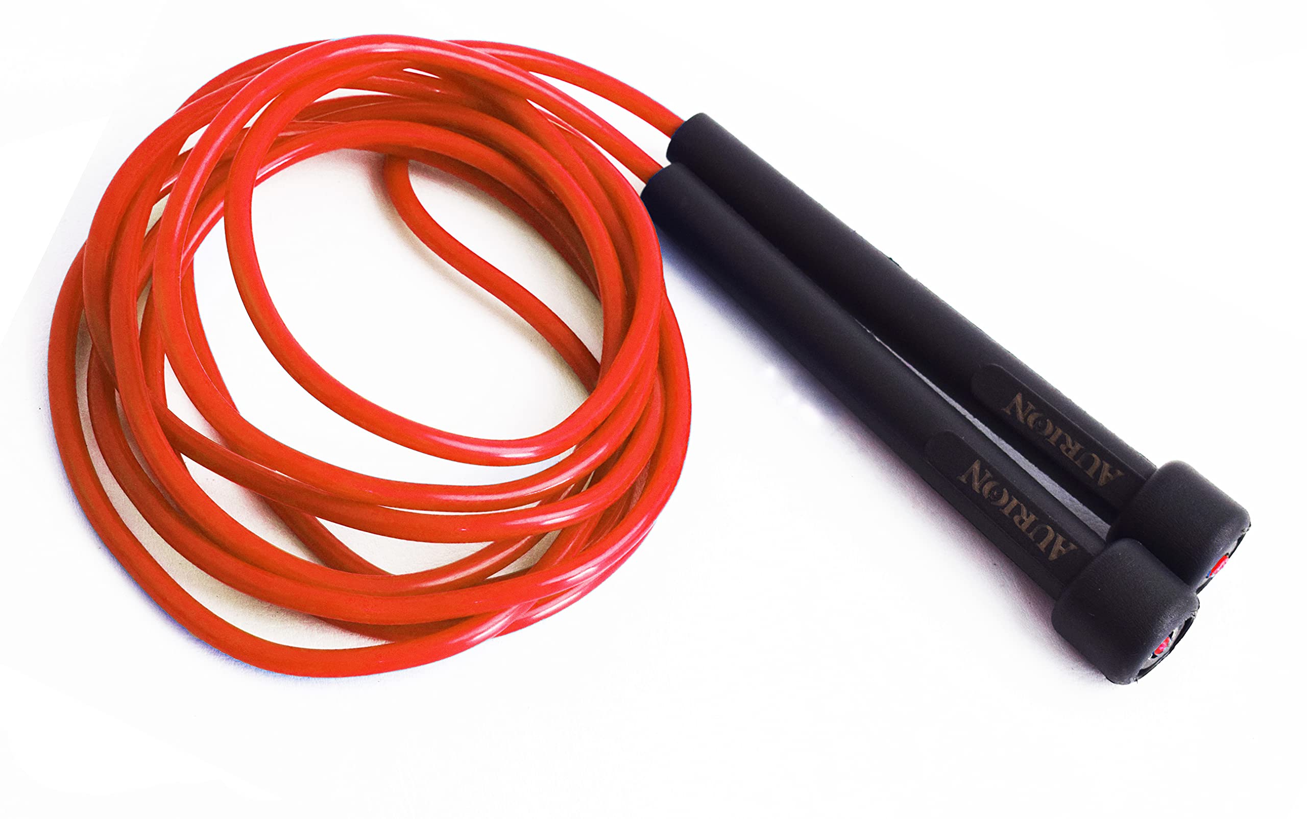 Aurion Skipping Rope (Red and Black, Pack of 1) | Men and Women Jumping | Rope Speed Skipping Rope for Kids | Adjustable Pvc Jump Rope | Finest-Quality Gym Essential | Long-Lasting | Easy-Grip Handle (B09GYGWY4W) Amazon Price History, Amazon Price Tracker