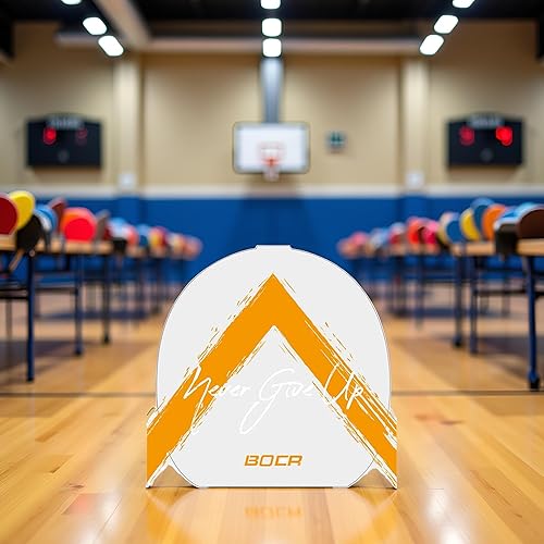 Miniatura 4 de 2 hojas de película adhesiva para raqueta de tenis de mesa, color amarillo, hoja protectora de goma de larga duración, protector de goma