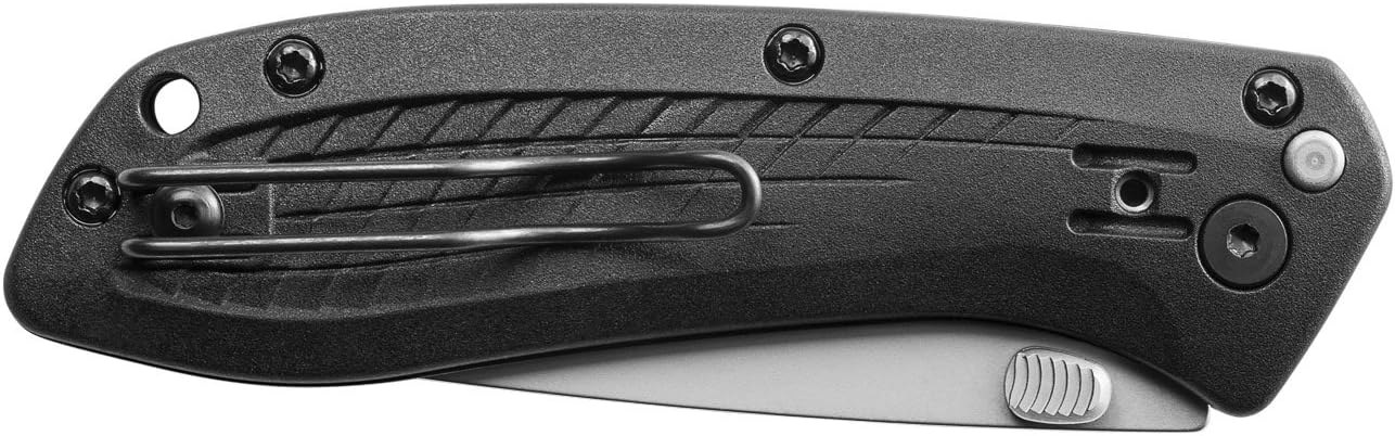 Gerber Gear US-Assist Knife, Gifts for Men, Assisted Opening Everyday Carry, Black