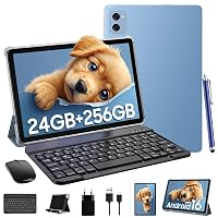 TABWEE Android 16 Tablet con Tastiera - 24 GB RAM+ 256 GB ROM(2 TB TF)