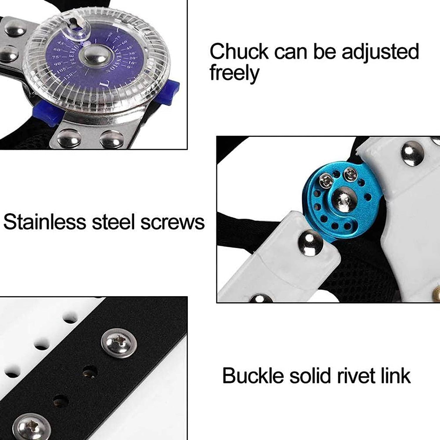 Stabilizator Ortopedyczny Kolana, Regulowany Stabilizator Łydki, Kostki I Stopy, Stały Stabilizator Nogi, Przegubowy Wspornik Stawu Biodrowego I Udowego,Adjustable-Left
