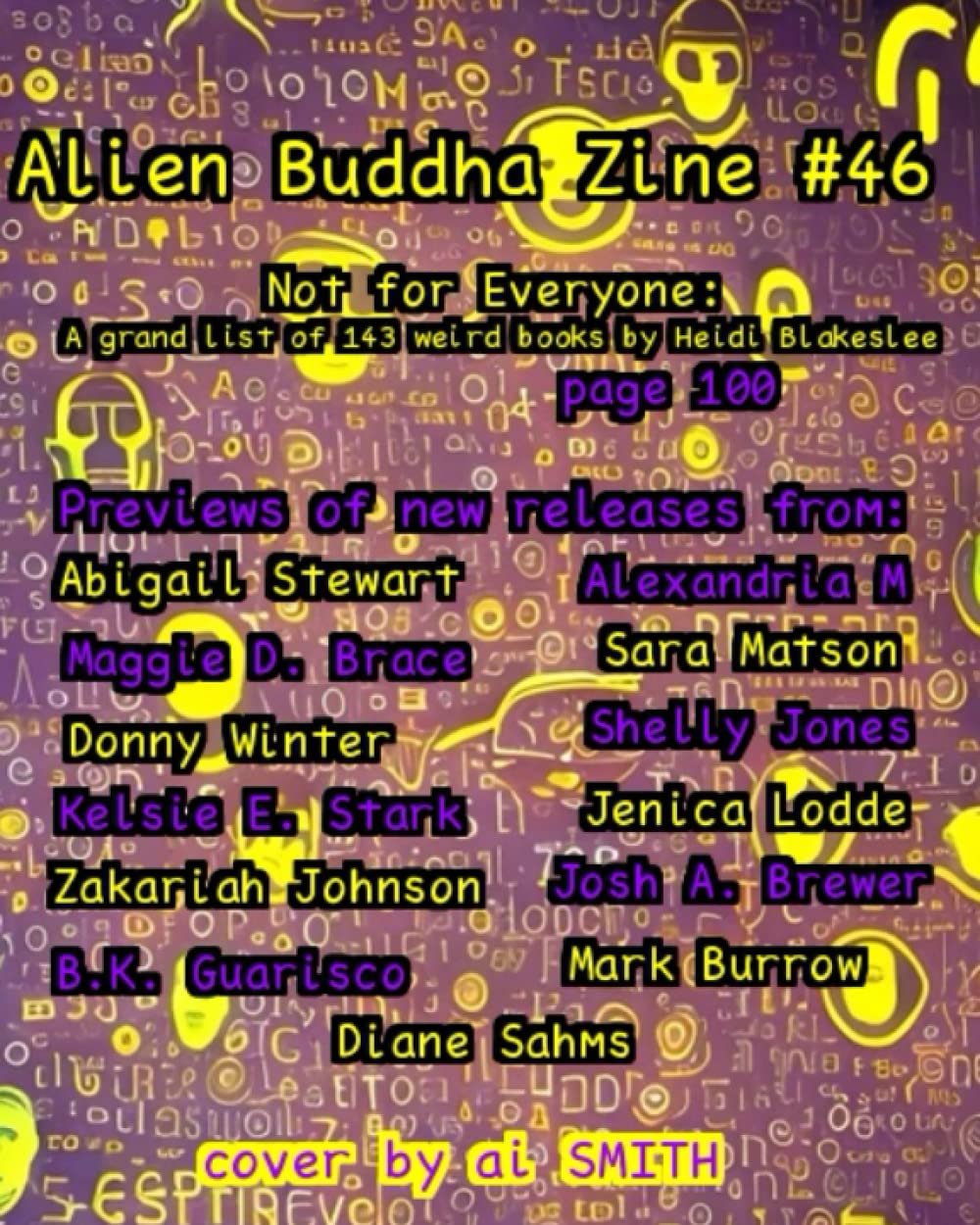 Alien Buddha Zine #46: standard color print