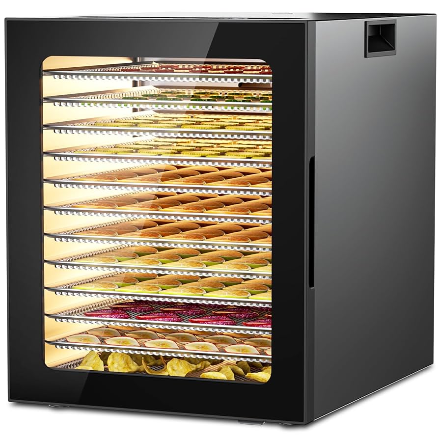 Amazon.com: Food Dehydrator, 12 Stainless Steel Trays in