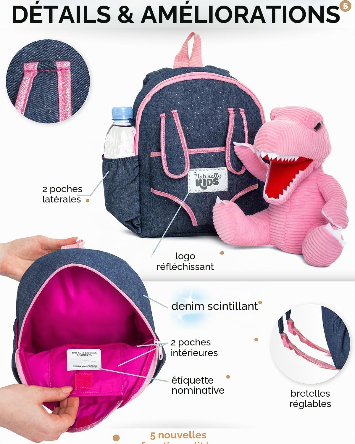 Naturally KIDS Bagages Mixte Enfant