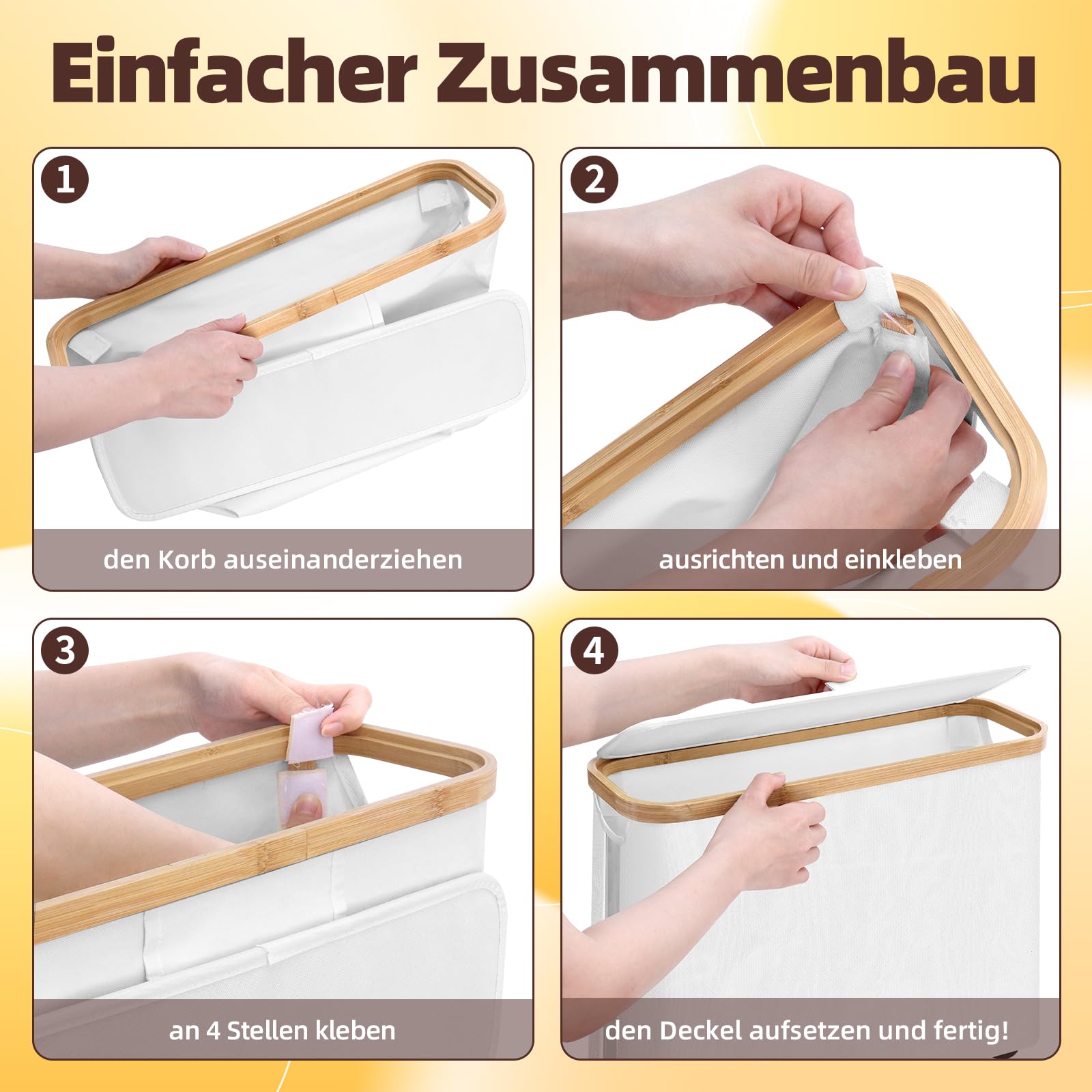 Toilettenpapier Aufbewahrung Korb mit Deckel und Griff,