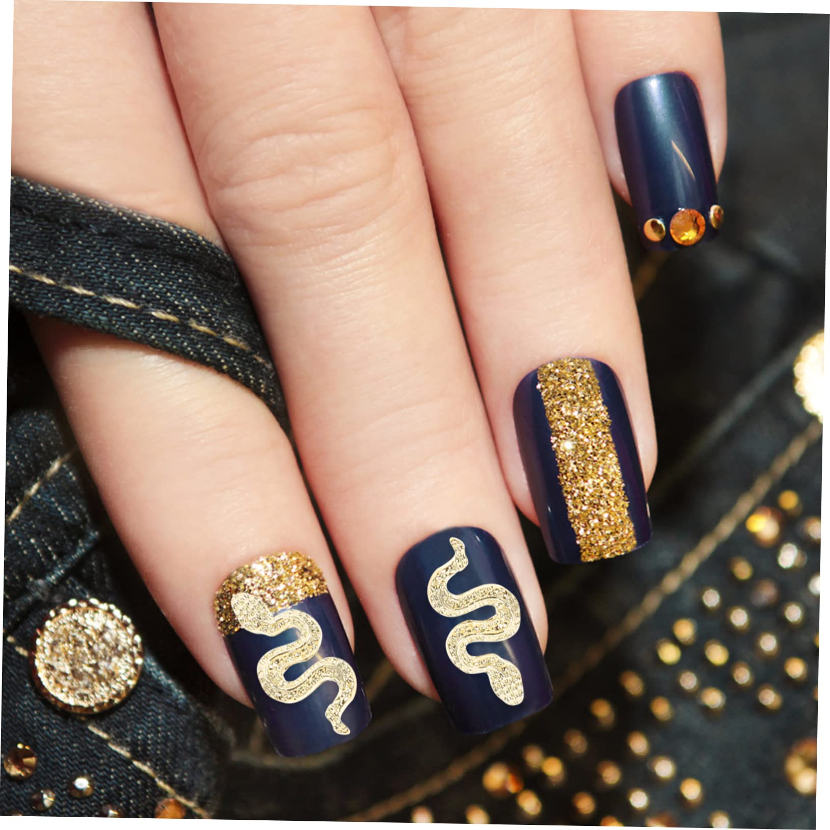 VALICLUD 5 Set Ciondoli Per Unghie Per Decorazioni Nail Art Ciondoli Unici Per Creazioni Unghie Diy E Condivisione Famiglia 40 Pezzi*5