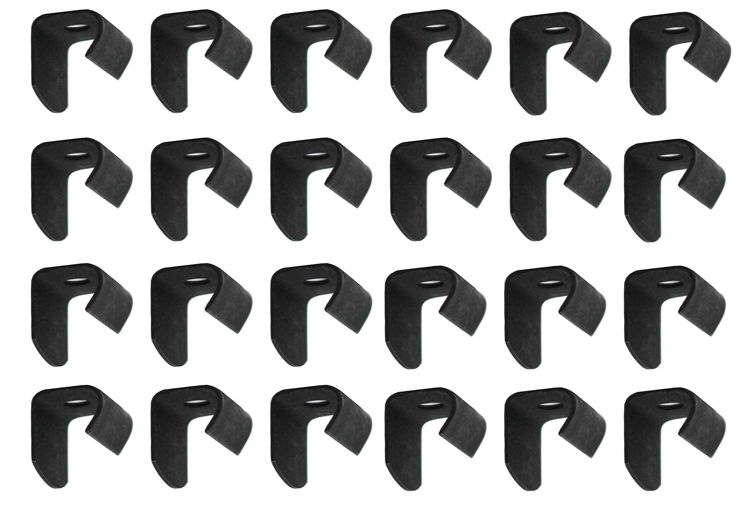 hBARSCI Paint Can Clips for 0.5 Gallon and 1 Gallon Cans - Pack of 24 - Made in The USA