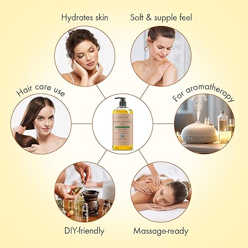 Miniatura 10 de Majestic Aceite puro y natural múltiples beneficios para la piel y el cabello 16 onzas